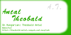 antal theobald business card